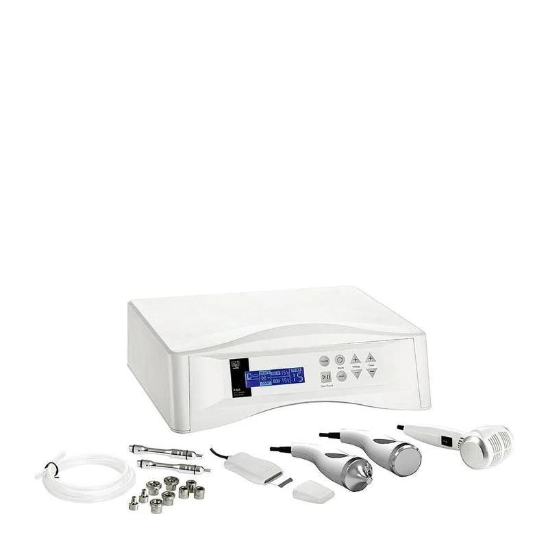 Multifunctional Microdermabrasion Ultrasound Hot and Cold Therapy Hammer and Skin Scrubber Device MULTIEQUIPMENT 332