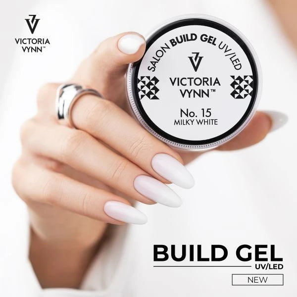 Victoria Vynn 15 Milky White builder gel, 15 ml
