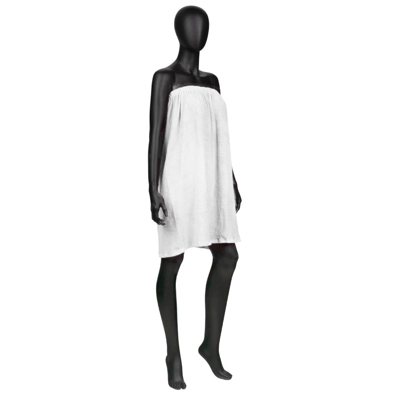 White terry cape No. 1