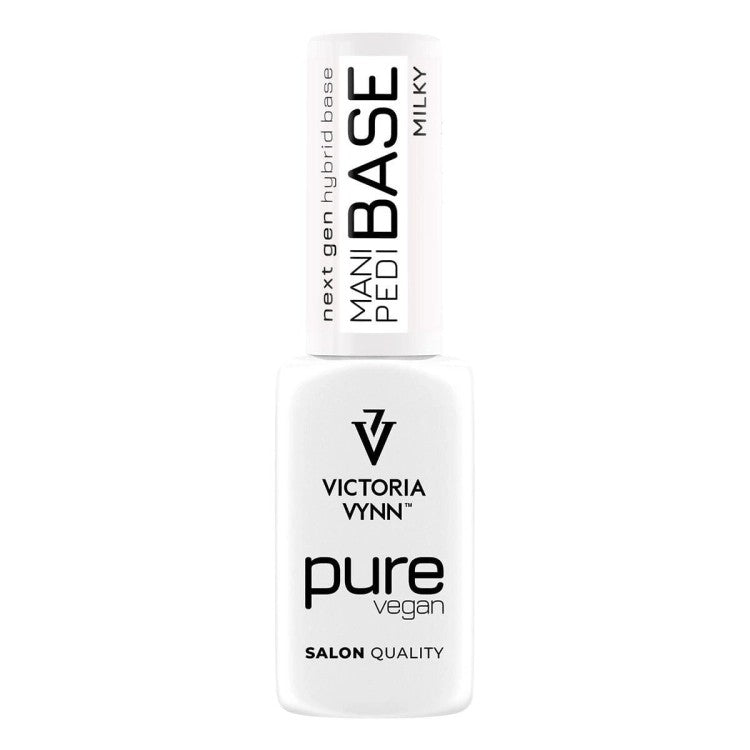 PURE VEGAN Mani&amp;Pedi BASE Milky, 8ml
