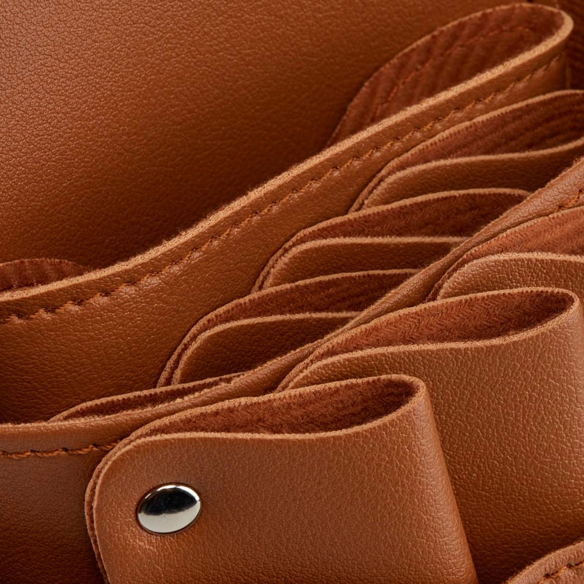 Holster-Gürtel für Haarscheren T14, Braun