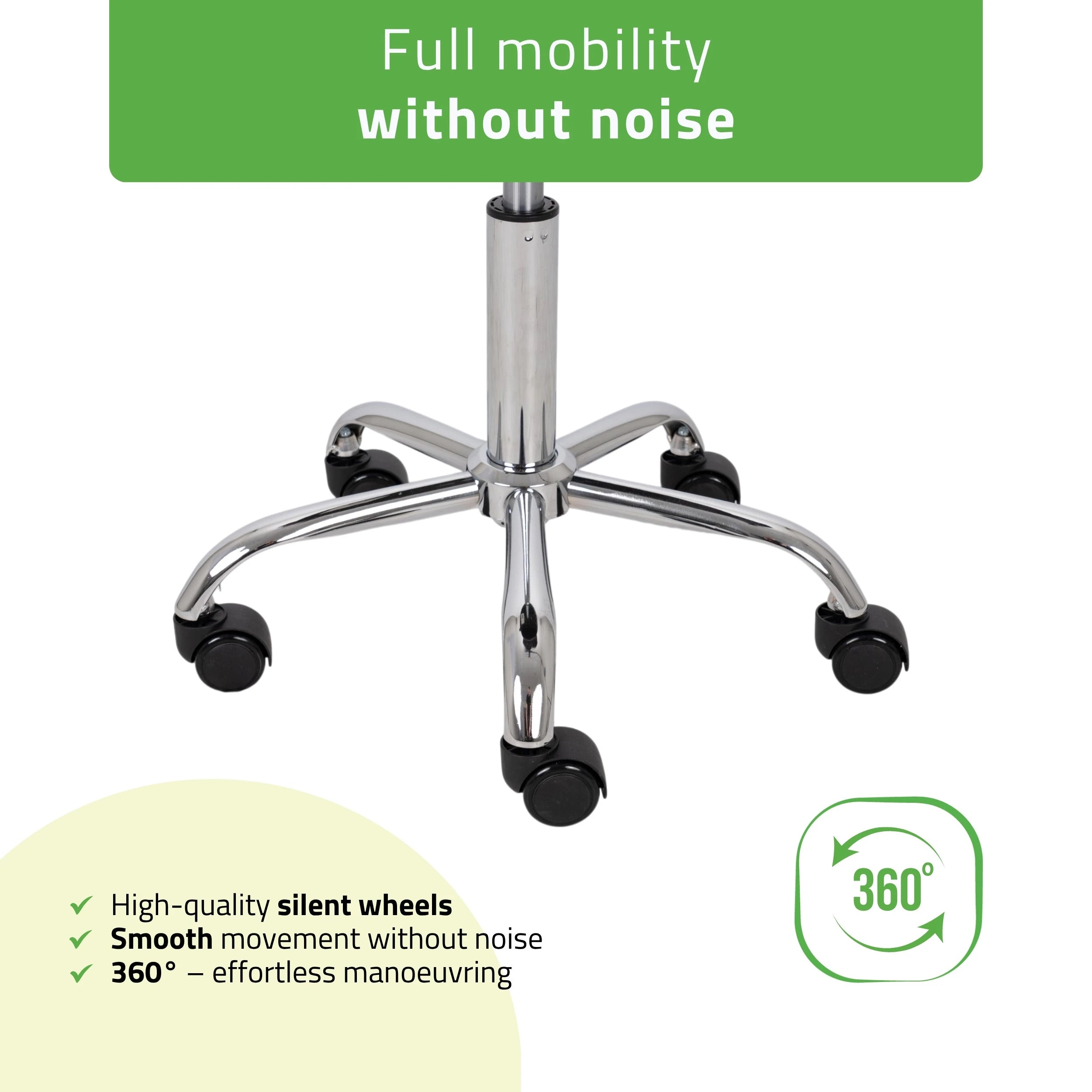 Stool TILA, Comfy Base k501 white