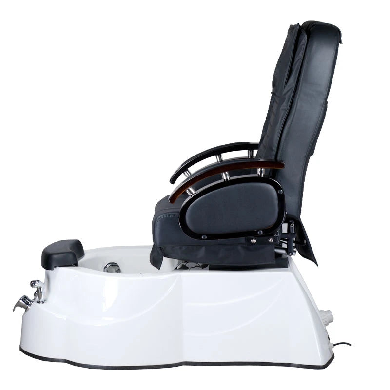 Pedikürstuhl mit Massage BR-2310, Schwarz