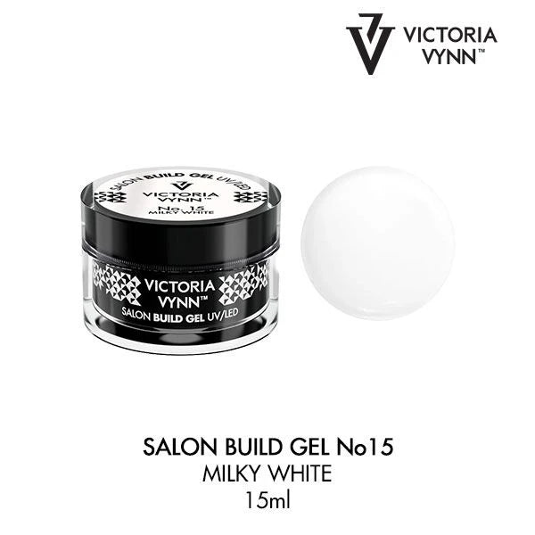 Victoria Vynn 15 Milky White builder gel, 15 ml
