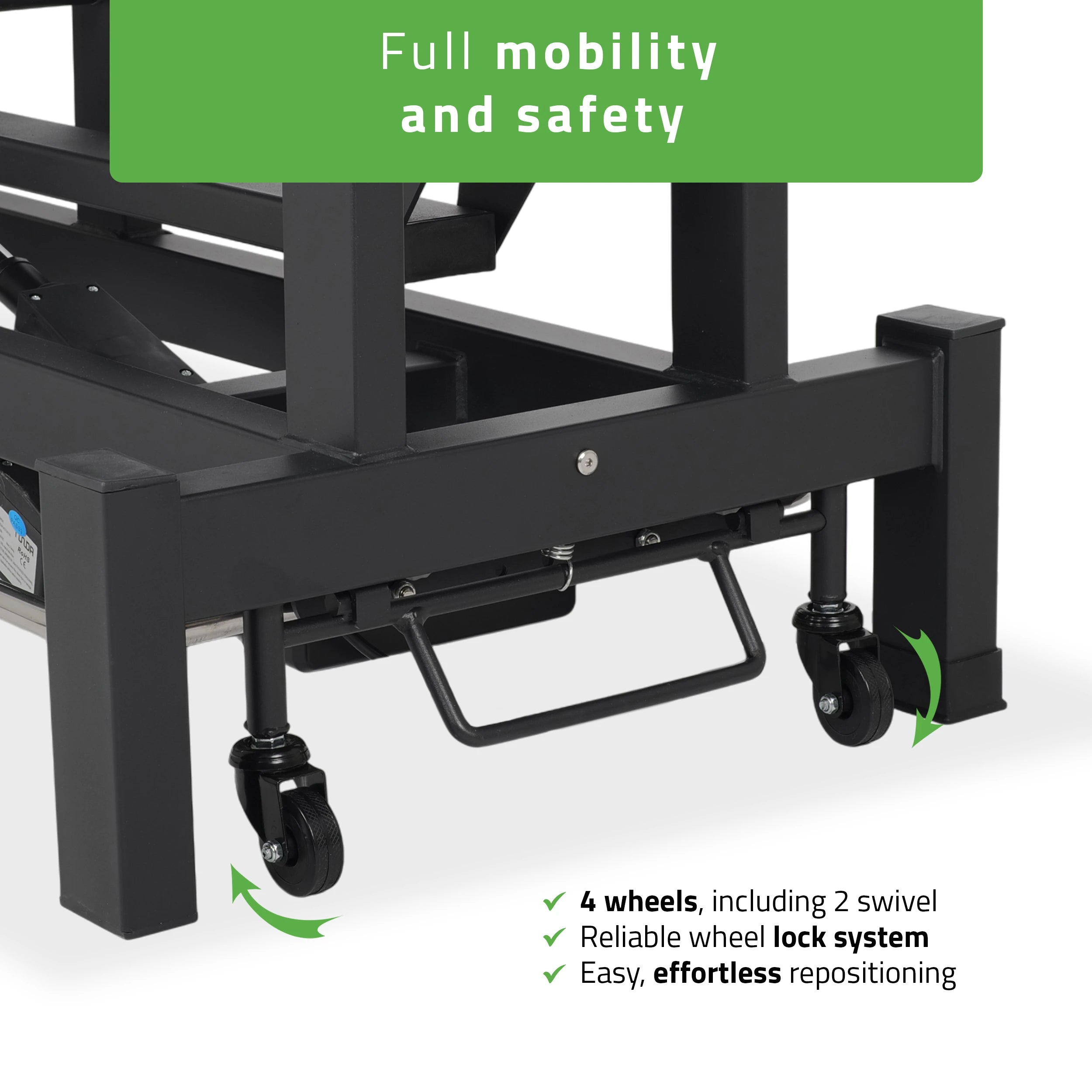 Fortis 5 ERGO Behandelstoel, elektrische hoogteverstelling met voetbalkabel, ERGO kussen, K722 Grijs