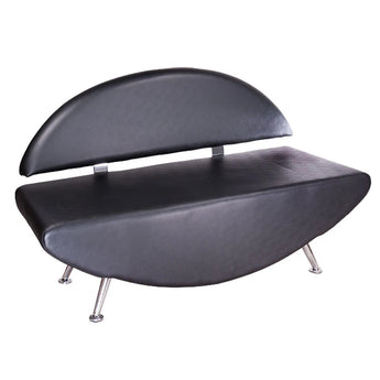 Carini BD-6710 black lounge sofa