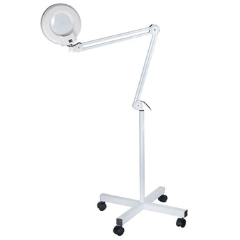 Lampe with magnifying glass (trépied) BN-205 8dpi