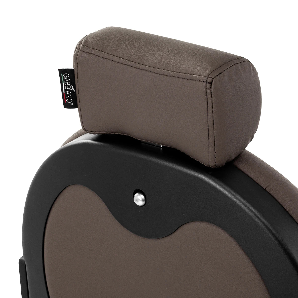 Barber chair Gabbiano Niccolo brown buttonless