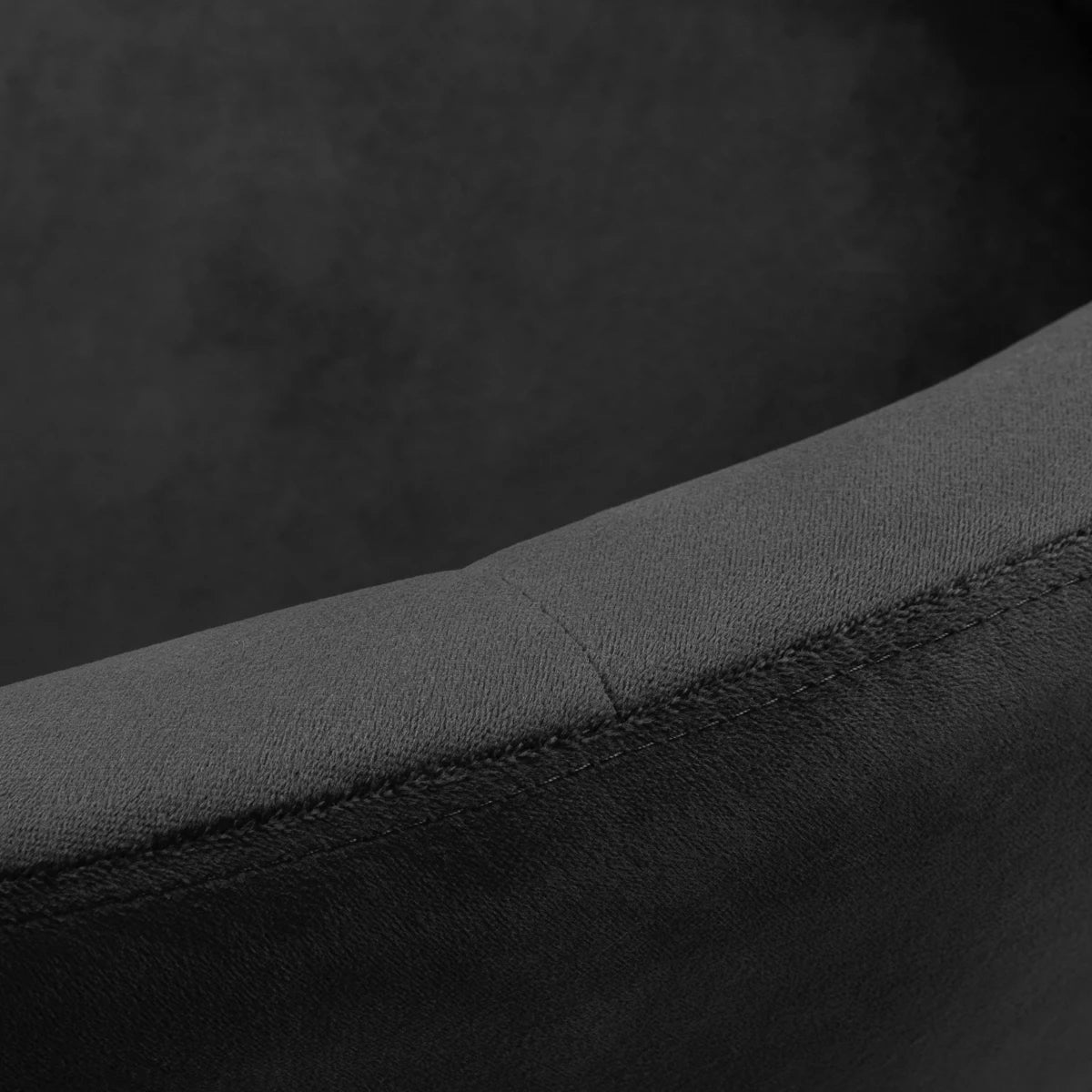 4Rico Armchair QS-BL12B noir