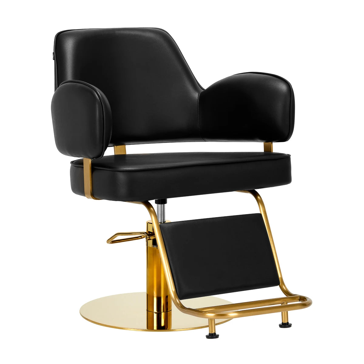 Fauteuil de coiffure Gabbiano Linz or or-noir
