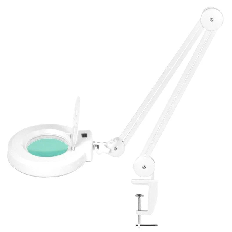 202 basic cosmetic chair + 1040 cosmetic table + s5 led magnifier lamp