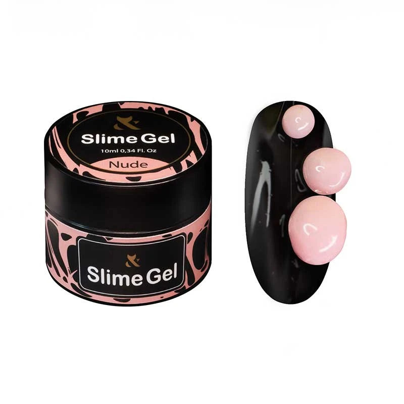 F.O.X Slime Gel nagu pagarināšanai, Nude, 10 ml