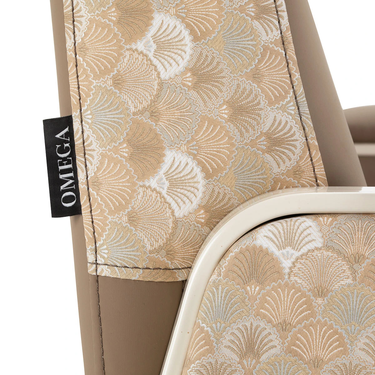 Waiting room chair Omega Grandeur light brown