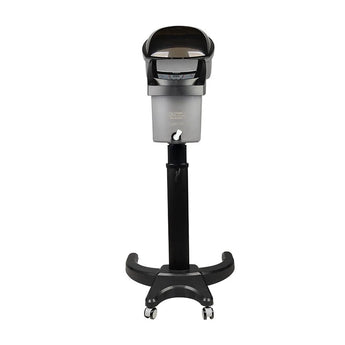Silver standing hairdressing sauna with active ozone