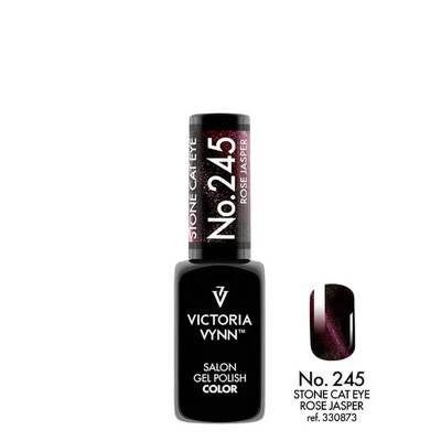 Victoria Vynn Gēla nagu laka 245 Stone Cat Eye Rose Jasper, 8ml
