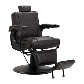Парикмахерское кресло Hair System BM88066B, коричневое