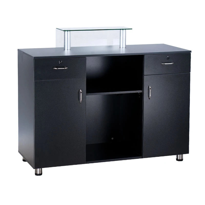 Receptiondisk BD-3307, sort