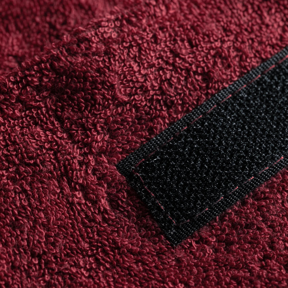 Bordeauxrode Terrycloth Band