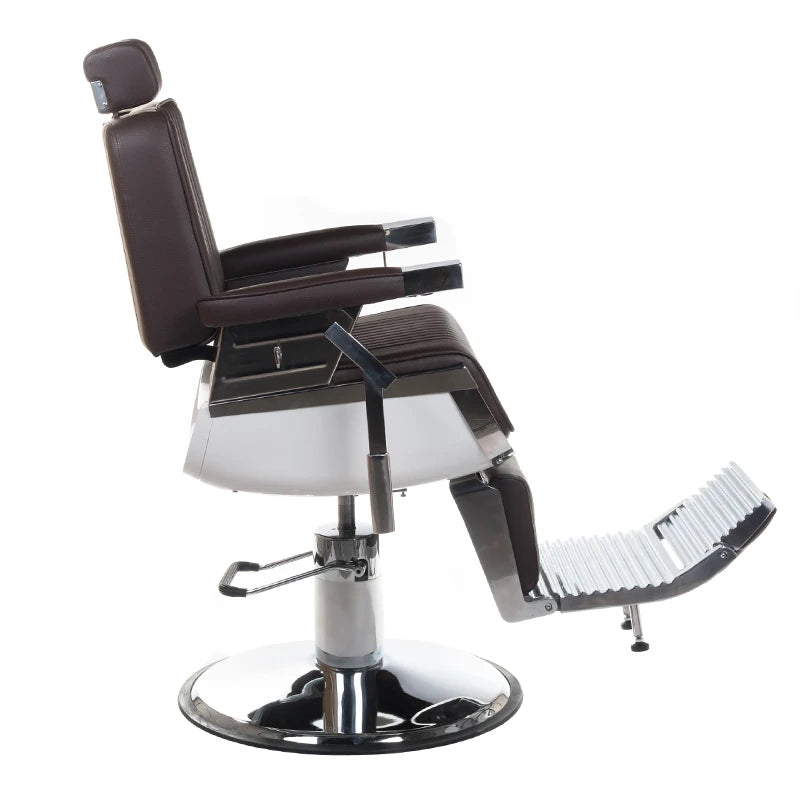 Kirpėjo-barberio kėdė LUMBER BH-31823, ruda