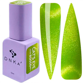 DNKa Cat Eye hibridinis nagų lakas 0006 Color, 80's koleksija