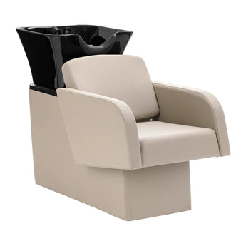 Gabbiano Rückwärtswaschbecken Elda, grau-beige