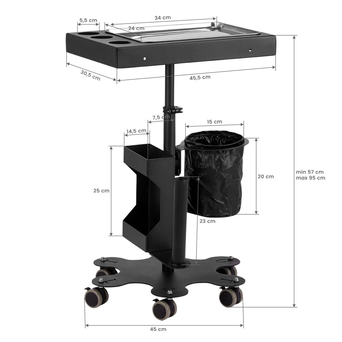 PRO INK Tattoo-Assistor 716C, Schwarz