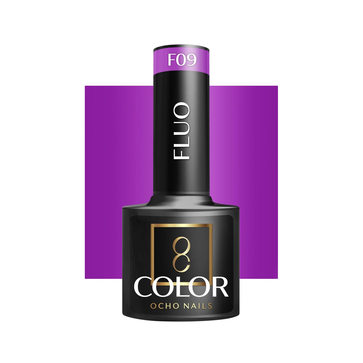OCHO NAILS Gēla nagu laka Fluo F09, 5 g