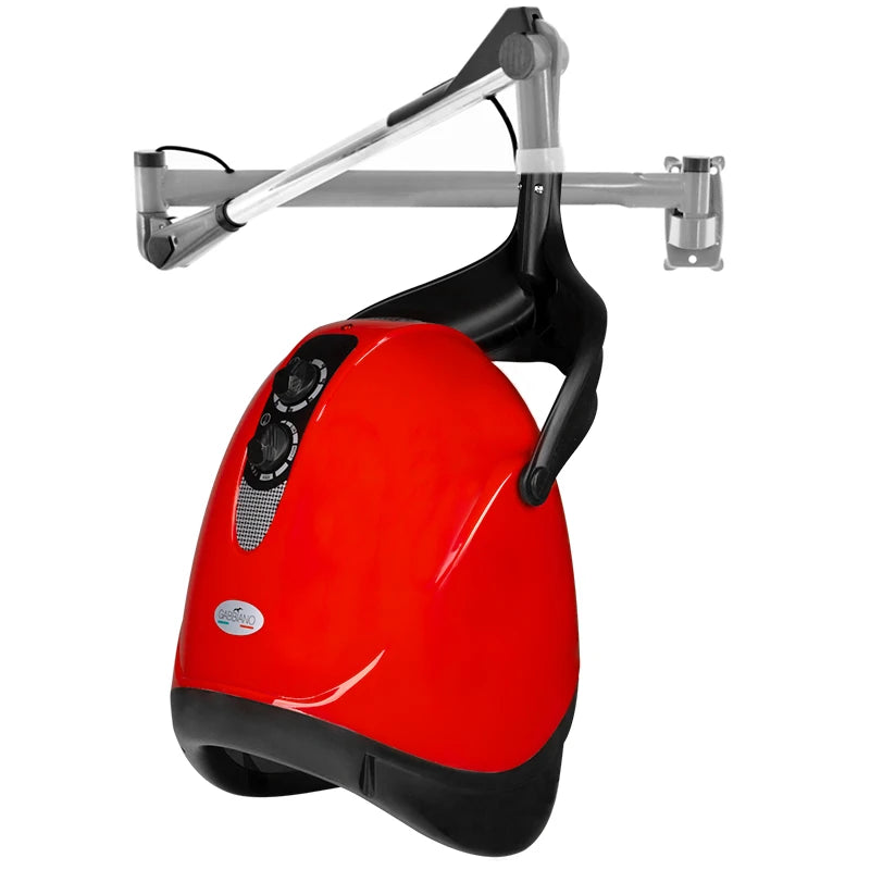 Gabbiano haardroger hangende kap DX-201w één snelheid rood