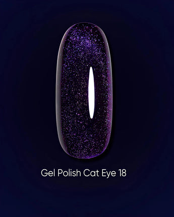 Gel Polish Cat Eye 18, 6 ml