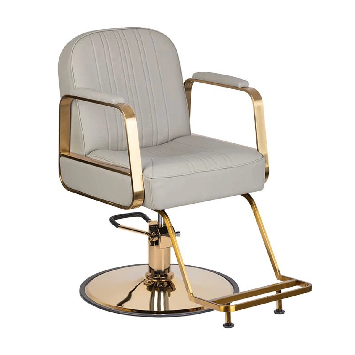 Gabbiano Friseurstuhl Acri, gold-beige