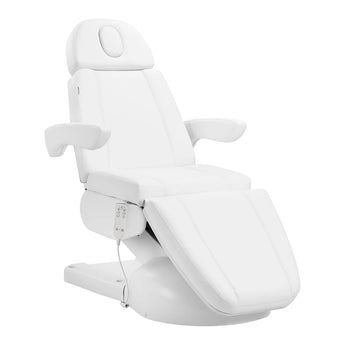 Kosmetologinė kėdė Azzurro Lux 3m, balta su šildymu