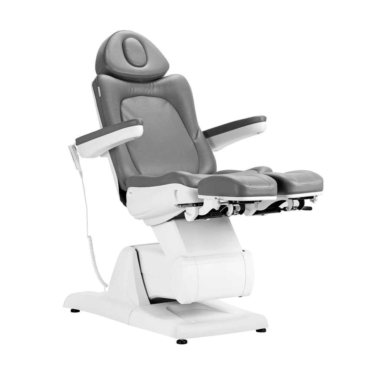 Jalkahoitotuoli AZZURRO 870s PEDI, 3 moottoria, harmaa