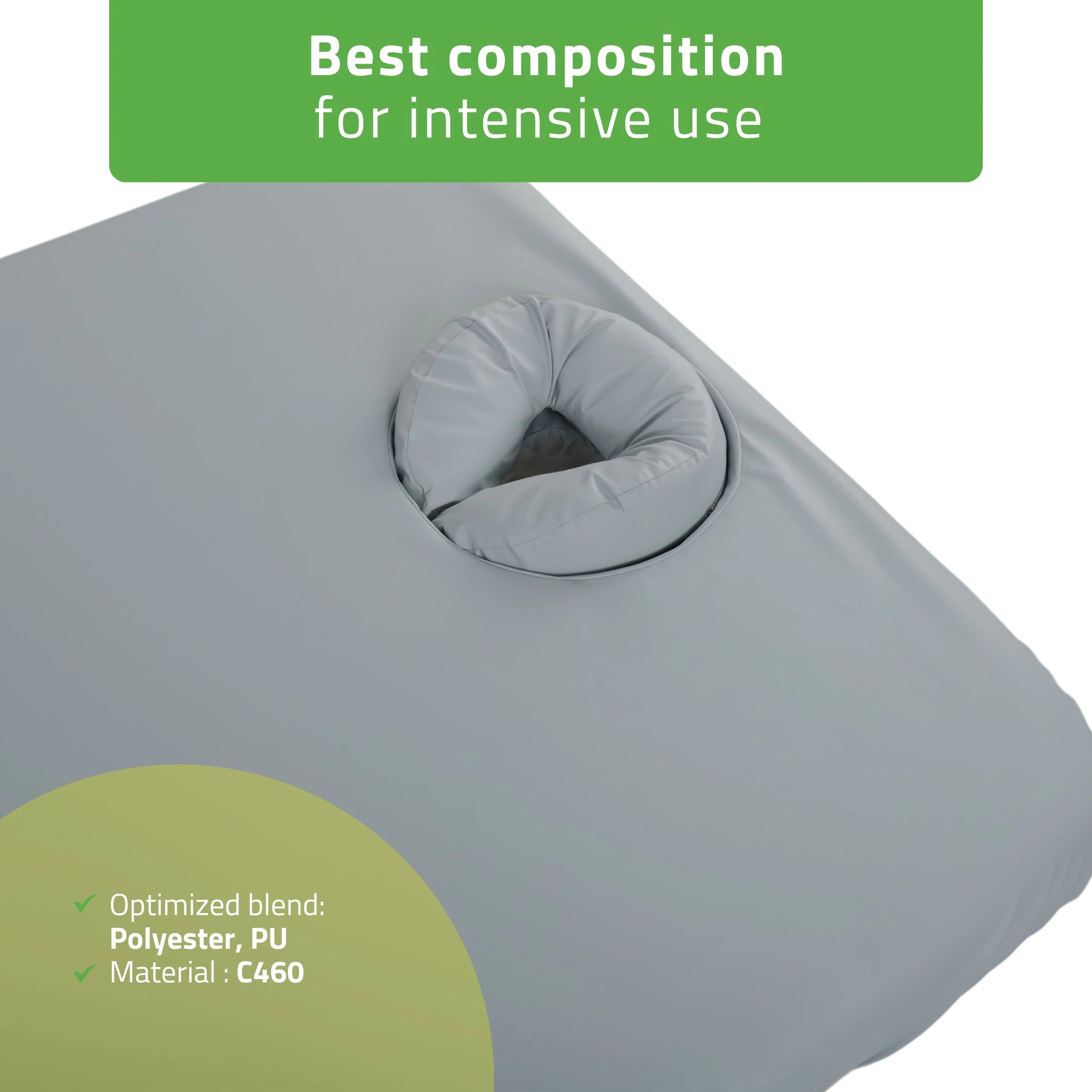 Protective Table Cover C460 (Oil-resistant) grey 102x203 cm Integral