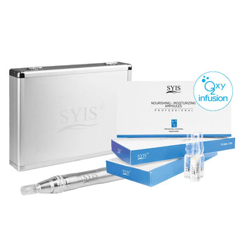 Syis - microneedle pen 05 argent + Syis cosmetics