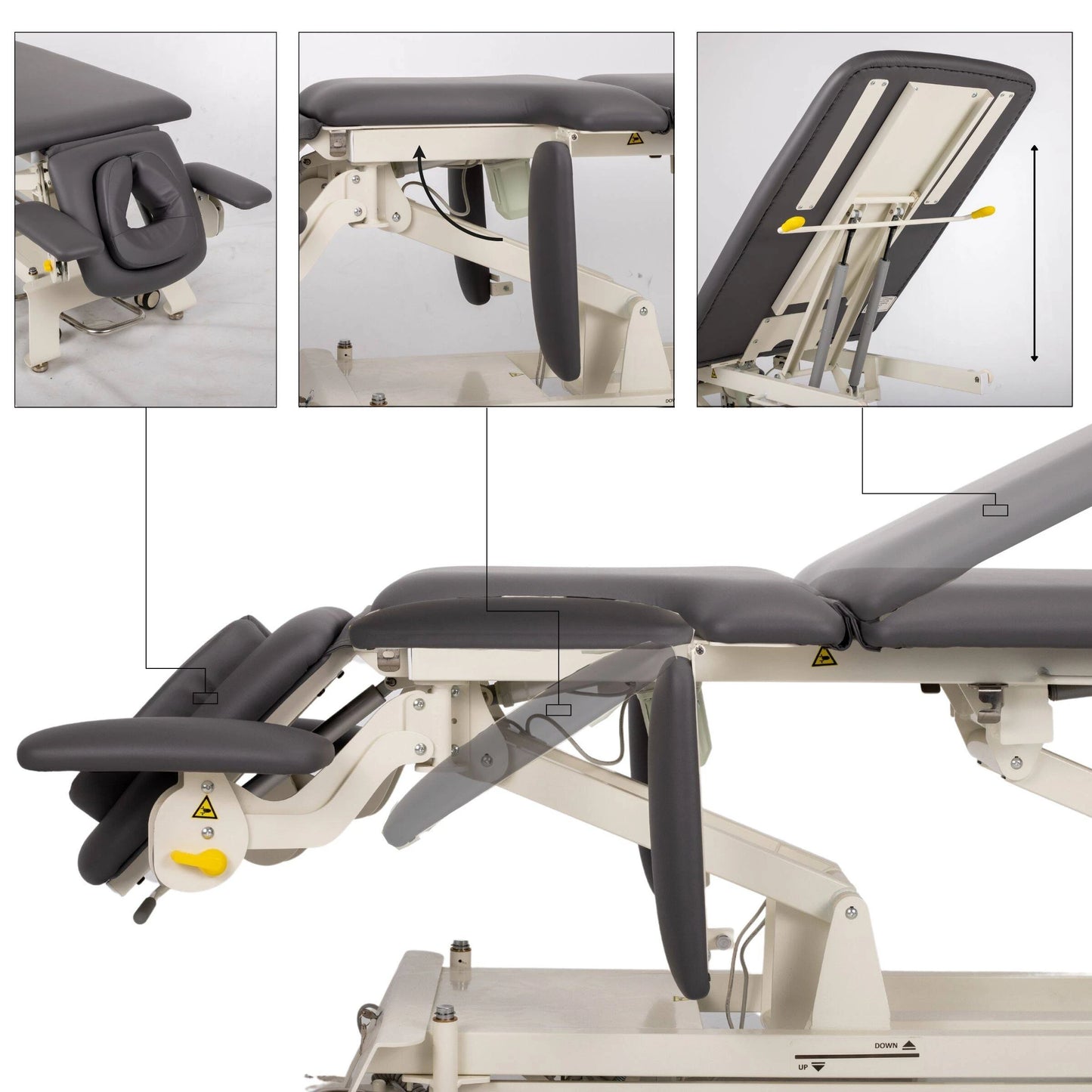 Stationary table de massage Evero X7 ERGO doux Touch K622 gris