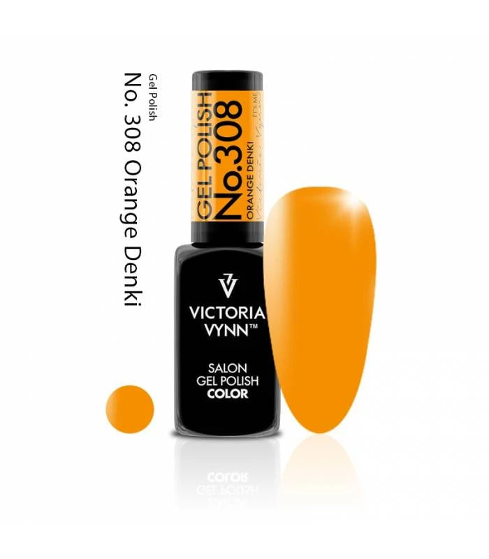 vernis gel 308 orange Denki GP 8ml
