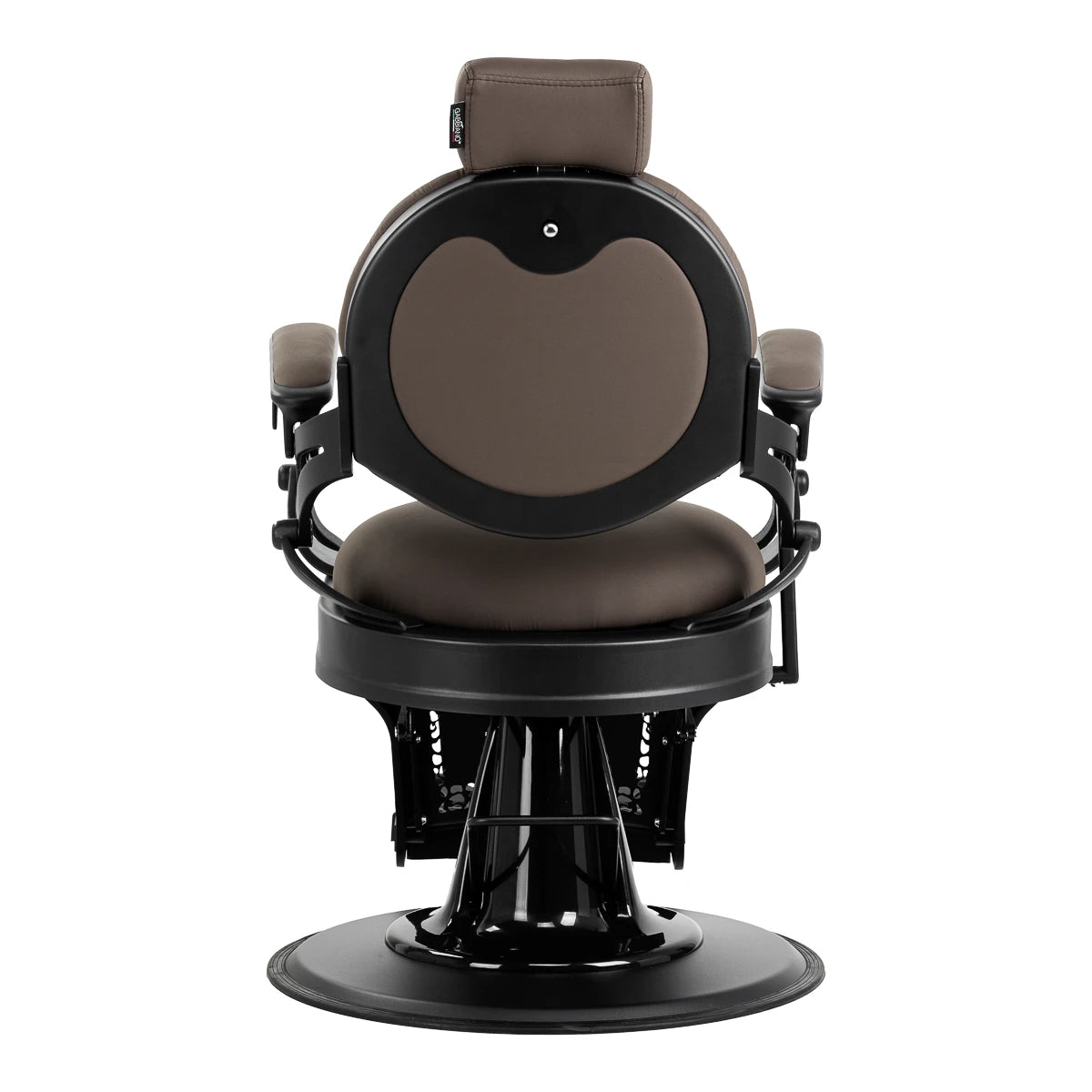 Barber chair Gabbiano Niccolo brown buttonless