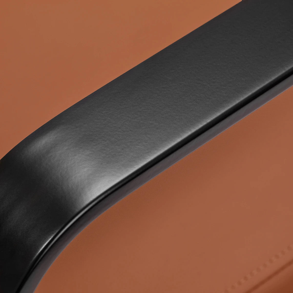 Gabbiano Friseurstuhl Porto, Schwarz-Orange