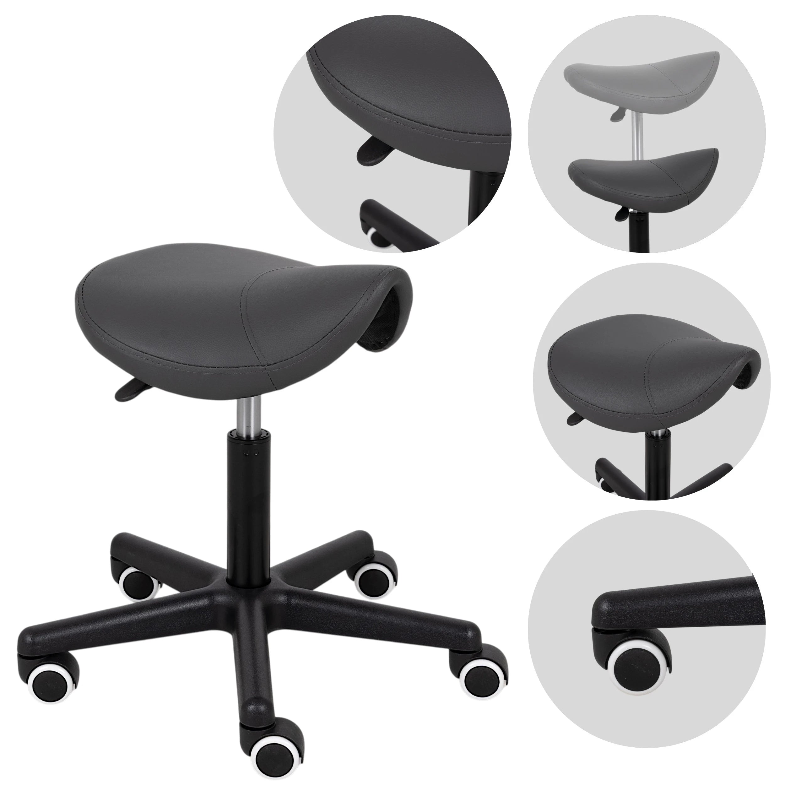 Friziera krēsls LUMO, Comfy Base k521, pelēks
