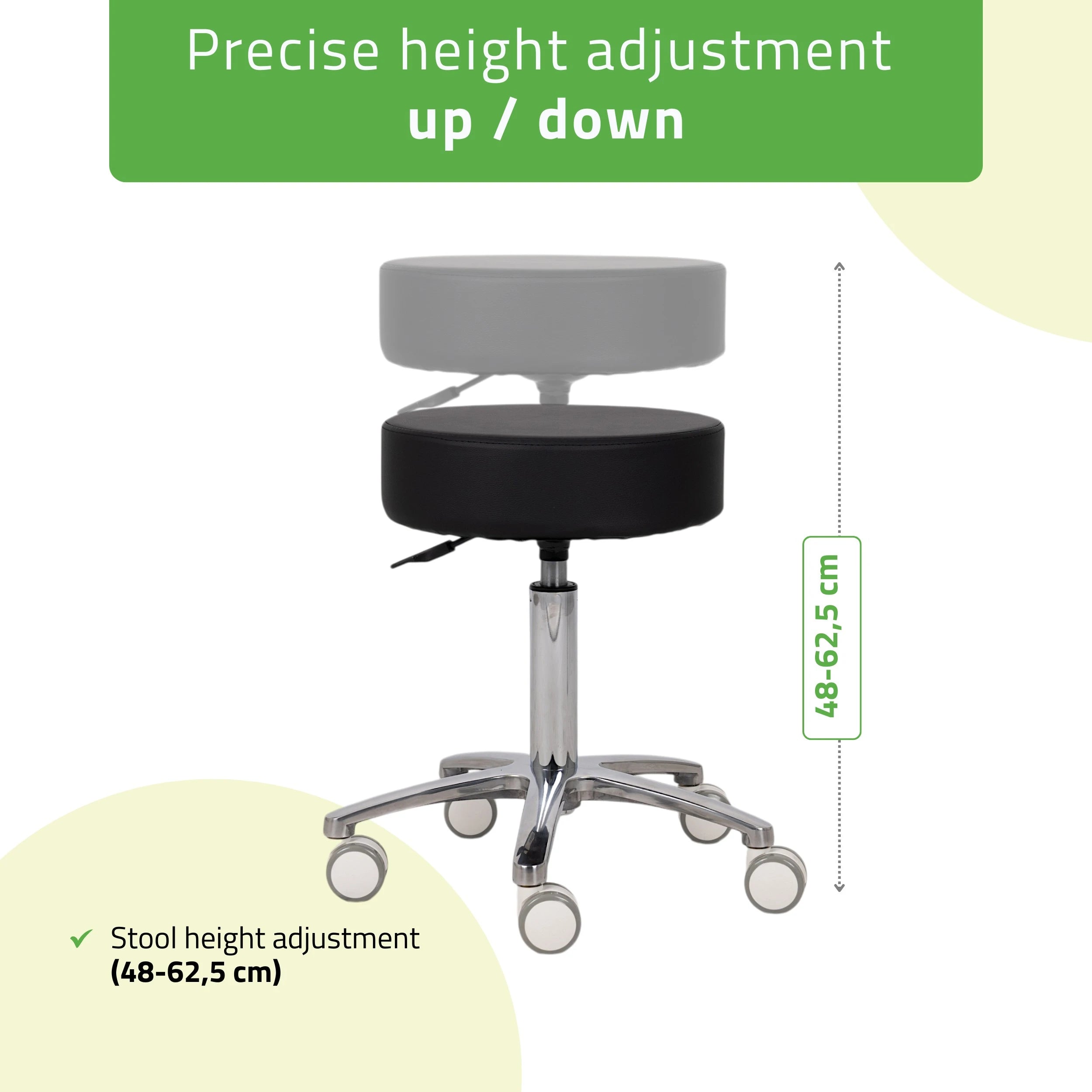 Krēsls Mobi Comfy Base k515, melns