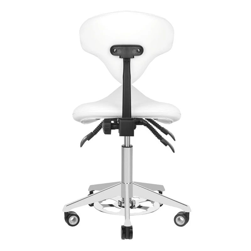 Косметический стул, AZZURRO 037F BUMP-UP, белый