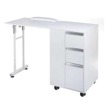 Saliekamais manikīra galds BD-3802, balts