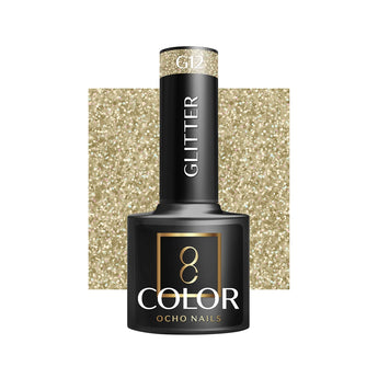 OCHO NAILS hibridinis nagų lakas Glitter G12, 5 g