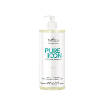 Farmona pure icon micellar water for face and eye make-up removal 500ml