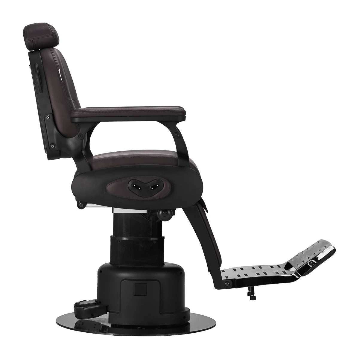 Barber Chair Electric Gabbiano Duke, brown
