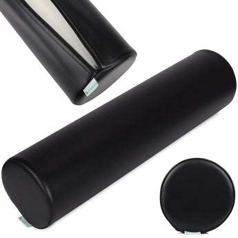 Rundes Nackenrolle 15x60 K015, Schwarz