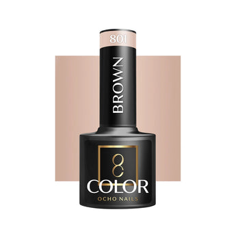 vernis gel OCHO marron 801 -5 g