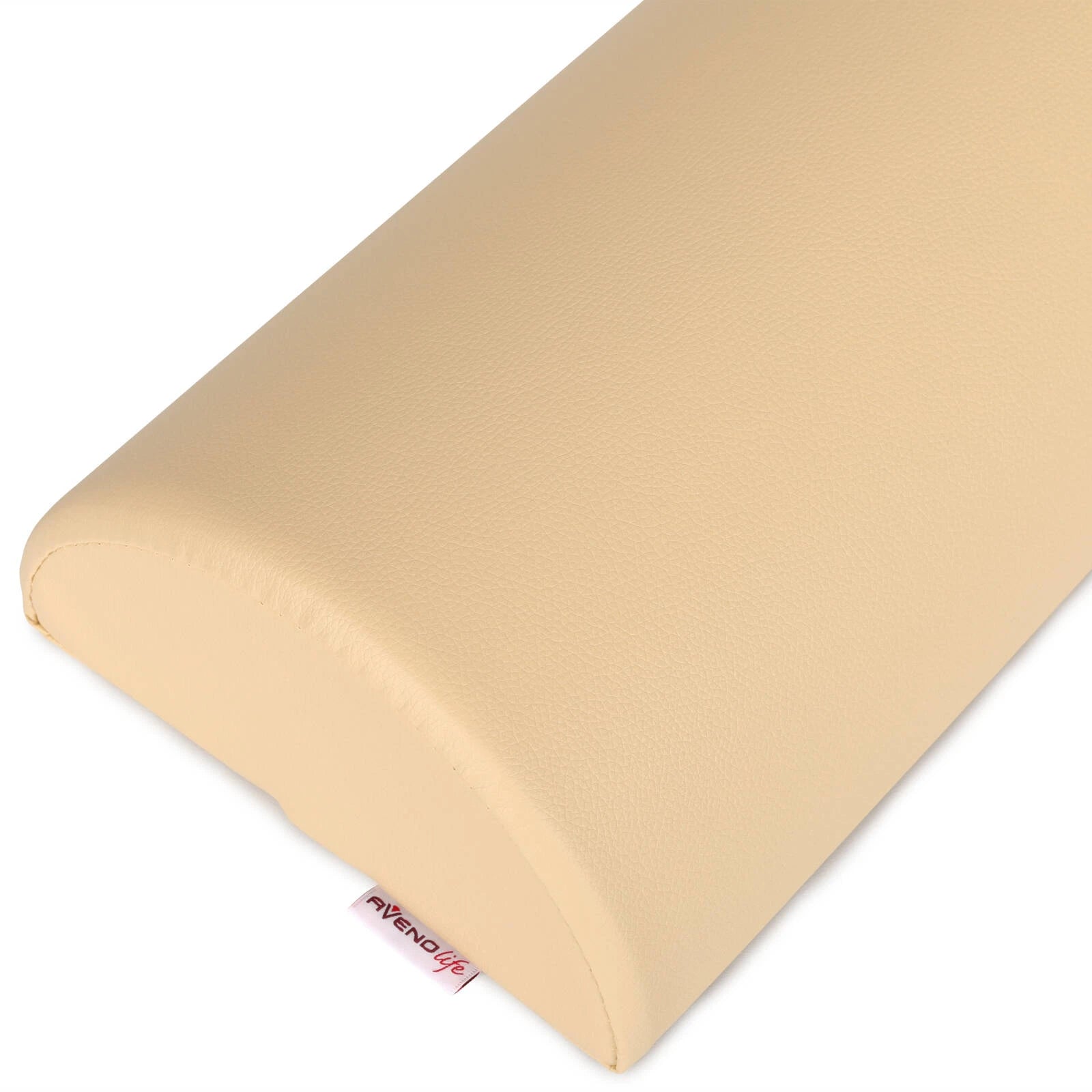 Halvrund pude 60x19x9 - K533 Beige