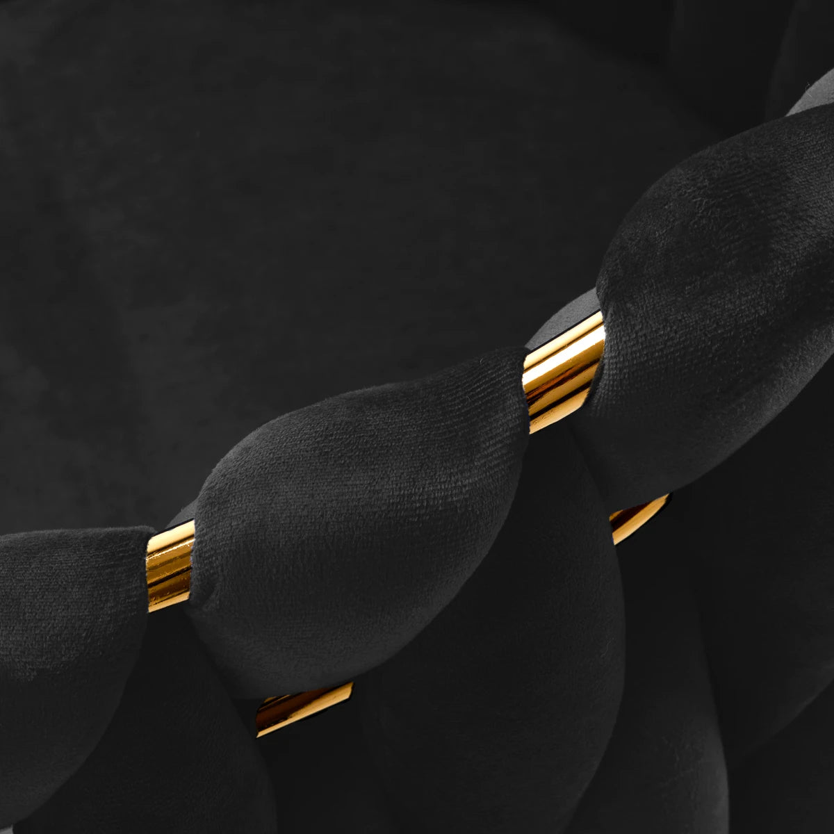 4Rico Armchair QS-GW06G noir