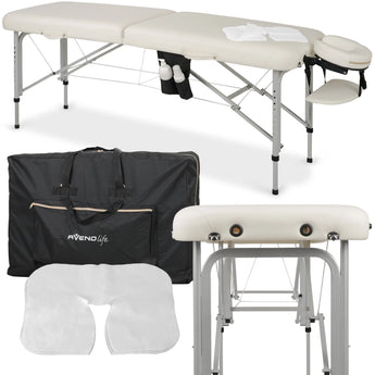 Bärbar massagebänk Vera 60 Comfy Base K501 Vit